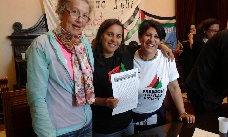 The italian women in Messina has delivered the statement to Ana and Gerd